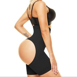 High Waisted Booty Lift Thigh Sculpting Shapewear Shorts
